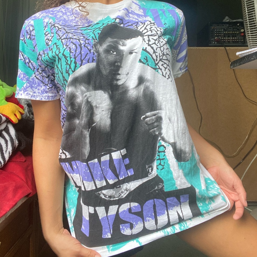 90s theme Mike Tyson shirt